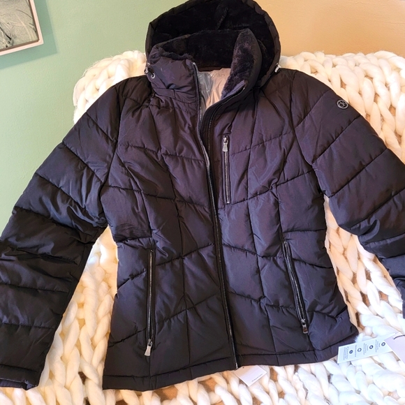 NWT- Calvin Klein Repel Puffer Coat- Medium - Picture 11 of 11